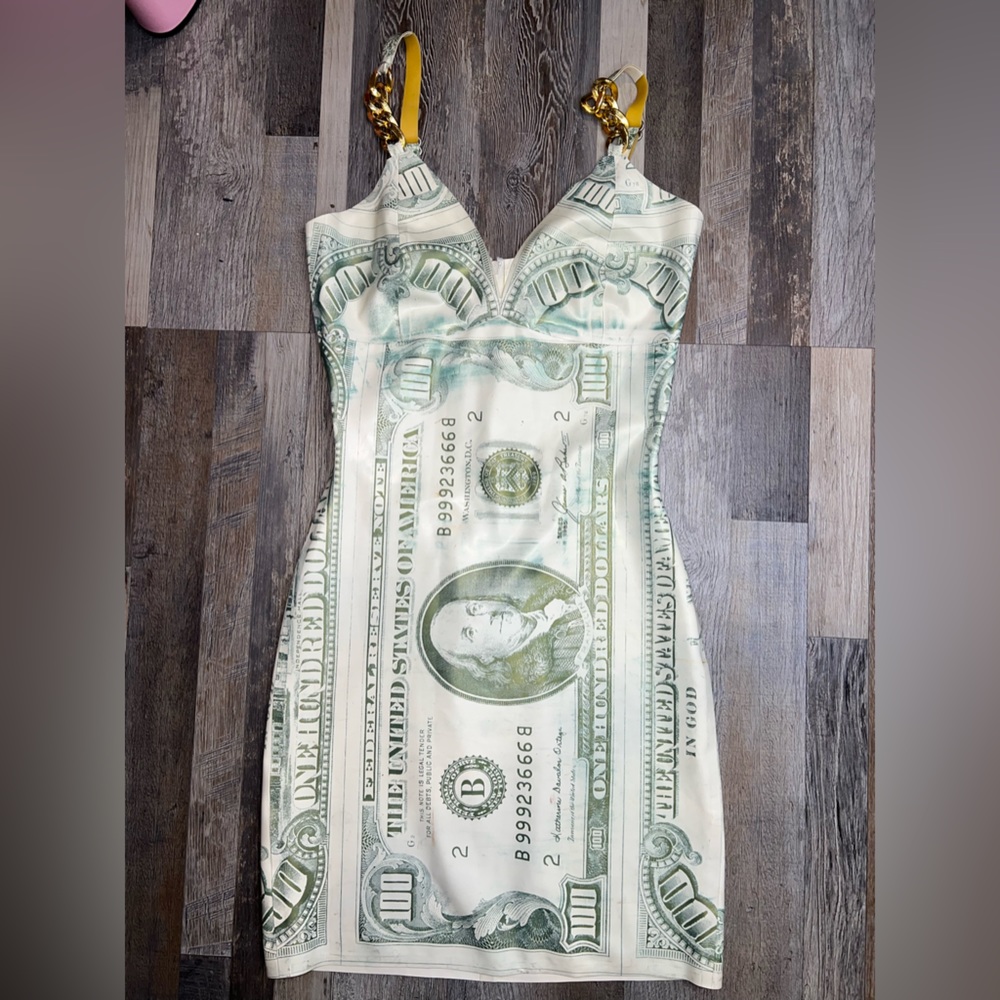 Venus Prototype Latex Money Dress